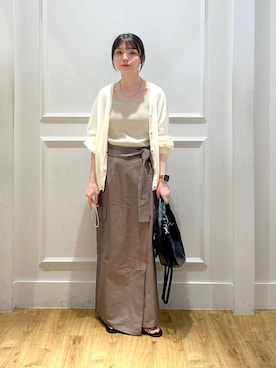 「アイテム（サンダル）」を使った、ゆいぴさん（レディース・156cm・20代）の夏コーディネート