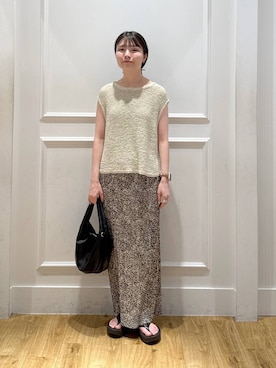 「アイテム（ハンドバッグ）」を使った、ゆいぴさん（レディース・156cm・20代）の夏コーディネート
