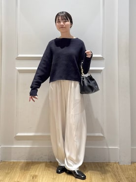 「SNAP_apart by lowrys」｜ゆいぴさん（レディース・156cm）の秋コーディネート