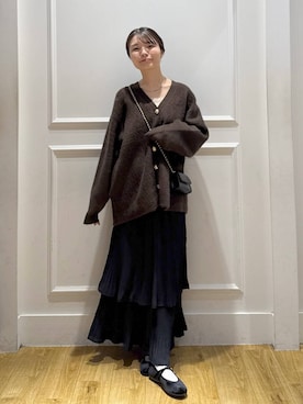 「アイテム（バレエシューズ）」を使った、ゆいぴさん（レディース・156cm・20代）の秋コーディネート