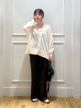 「アイテム（サンダル）」を使った、ゆいぴさん（レディース・156cm・20代）の夏コーディネート