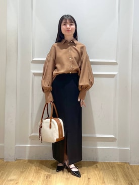 「アイテム（パンプス）」を使った、ゆいぴさん（レディース・156cm・20代）の春コーディネート