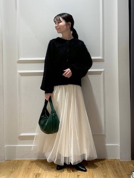 「A part by（アパートバイ）のアイテム（シューズ）」を使った、ゆいぴさん（レディース・156cm）の秋コーディネート