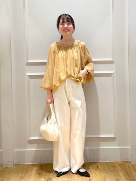 「アイテム（パンプス）」を使った、ゆいぴさん（レディース・156cm・20代）の春コーディネート