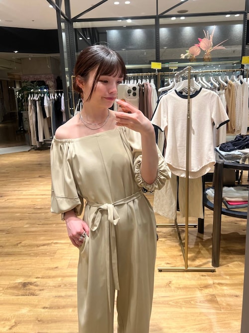 ★未使用級★Deuxieme Classeリネンサロペット 茶 楽天市場】Gauze# ガーゼ リネン フランソワ サロペット