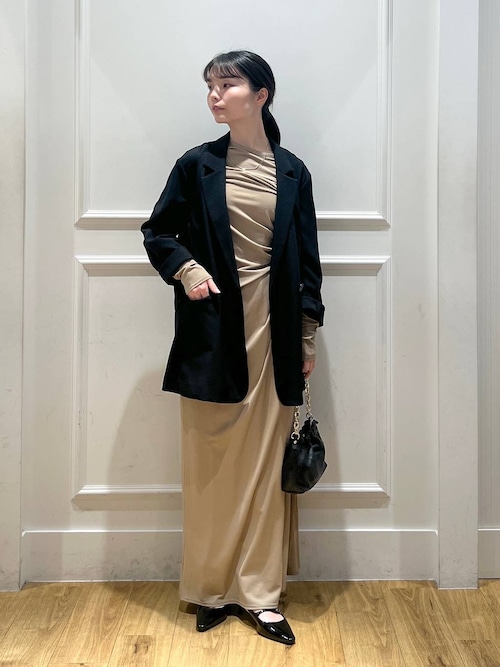 セール】カットドレープワンピース（ワンピース）｜A part by