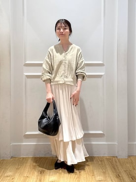 「アイテム（ハンドバッグ）」を使った、ゆいぴさん（レディース・156cm・20代）の夏コーディネート