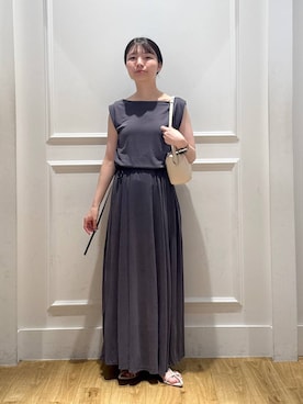 「A part by（アパートバイ）のアイテム（ワンピース/ドレス）」を使った、ゆいぴさん（レディース・156cm）の夏コーディネート