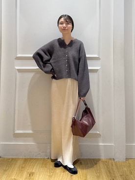 「A part by（アパートバイ）のアイテム」を使った、ゆいぴさん（レディース・156cm）の秋コーディネート