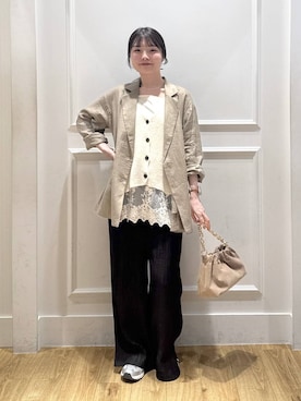 ゆいぴさん(レディース・156cm)の春コーディネート