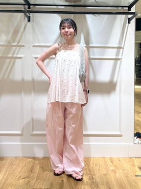 「apart by lowrys」｜ゆいぴさん（レディース・156cm）の春コーディネート