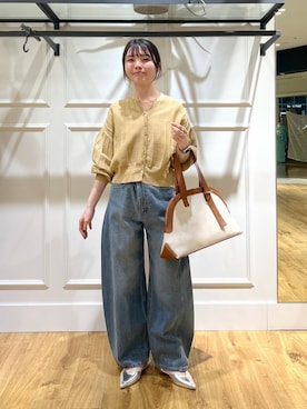 「アイテム（パンプス）」を使った、ゆいぴさん（レディース・156cm・20代）の春コーディネート