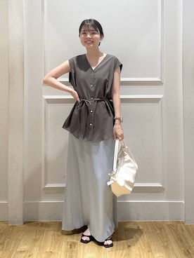 ゆいぴさん（レディース・156cm）の夏コーディネート