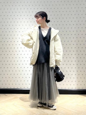 ゆいぴさん(レディース・156cm)の冬コーディネート