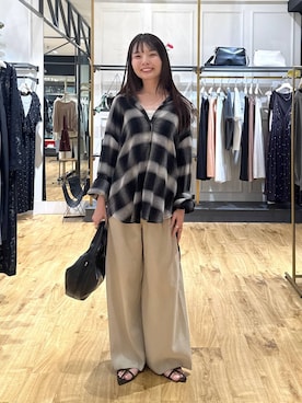 「A part by（アパートバイ）のアイテム」を使った、ゆいぴさん（レディース・156cm）の夏コーディネート