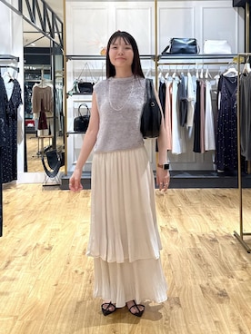 「A part by（アパートバイ）のアイテム」を使った、ゆいぴさん（レディース・156cm）の夏コーディネート
