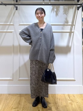 「アイテム（キーホルダー）」を使った、ゆいぴさん（レディース・156cm・20代）の秋コーディネート