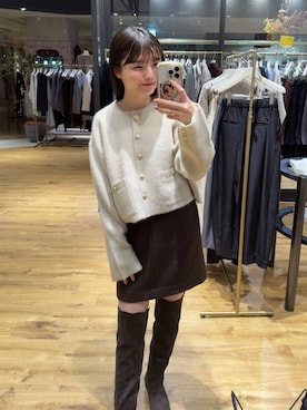 「A part by（アパートバイ）のアイテム」を使った、ゆいぴさん（レディース・156cm）の秋コーディネート