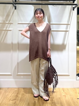 「apart by lowrys」｜ゆいぴさん（レディース・156cm）の春コーディネート