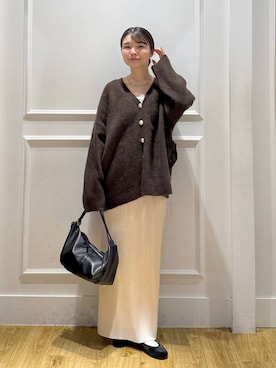 「アイテム（バレエシューズ）」を使った、ゆいぴさん（レディース・156cm・20代）の秋コーディネート