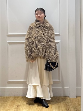 「アイテム（その他アウター）」を使った、ゆいぴさん（レディース・156cm・20代）の秋コーディネート