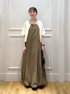 「A part by（アパートバイ）のアイテム（ワンピース/ドレス）」を使った、ゆいぴさん（レディース・156cm）の夏コーディネート