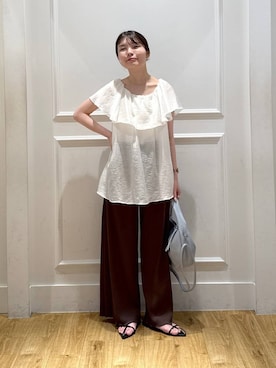 「アイテム（バッグ）」を使った、ゆいぴさん（レディース・156cm・20代）の夏コーディネート