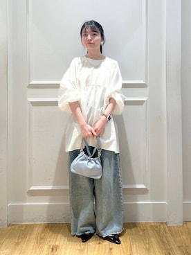 「アイテム（パンプス）」を使った、ゆいぴさん（レディース・156cm・20代）の春コーディネート