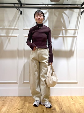 ゆいぴさん（レディース・156cm）の冬コーディネート