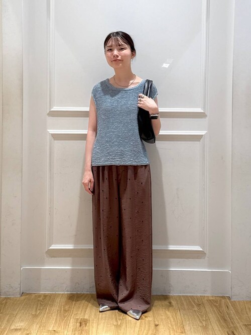 ACEANDRARE リブ ノースリーブ パープル ACEANDRARE リブ ノースリーブ パープル TOPS – ACEANDRARE