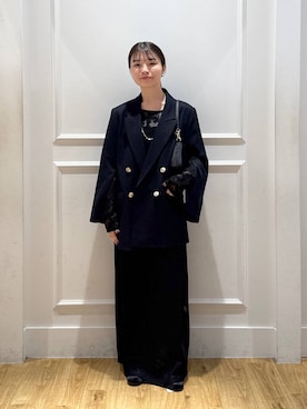 「A part by（アパートバイ）のアイテム（バレエシューズ）」を使った、ゆいぴさん（レディース・156cm）の秋コーディネート