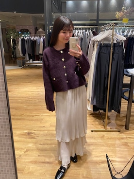 「SNAP_apart by lowrys」｜ゆいぴさん（レディース・156cm）の秋コーディネート