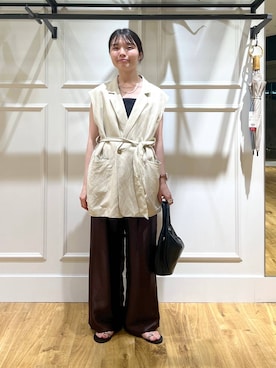 「アイテム（サンダル）」を使った、ゆいぴさん（レディース・156cm・20代）の夏コーディネート