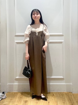 「アイテム（パンプス）」を使った、ゆいぴさん（レディース・156cm・20代）の春コーディネート