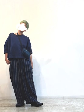 「PAES（ペイズ）のアイテム」を使った、いうさん（レディース・157cm）の夏コーディネート