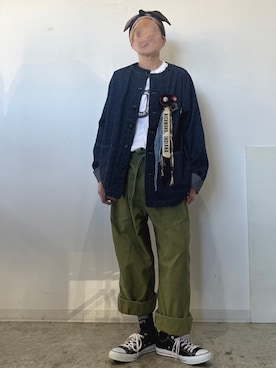 「アイテム（ソックス/靴下）」を使った、いうさん（レディース・157cm）の秋コーディネート