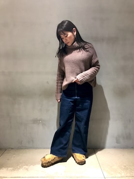「diesel」｜Koyukkyさん（レディース・162cm）の秋コーディネート