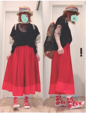 まっきぃ〜さん（レディース・156cm）の夏コーディネート