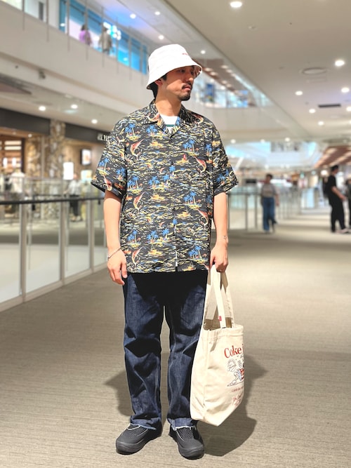セール】SHORTSLEEVE ALOHA SHIRT MIAMI / 半袖 アロハシャツ