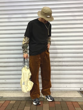 「アウトドアミックス」｜Funachangさん（メンズ・177cm）の秋コーディネート