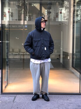 「BAMBOO SHOOTS（バンブーシュート）のアイテム」を使った、Funachangさん（メンズ・177cm）の冬コーディネート