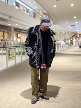 Funachangさん(メンズ・177cm)の冬コーディネート