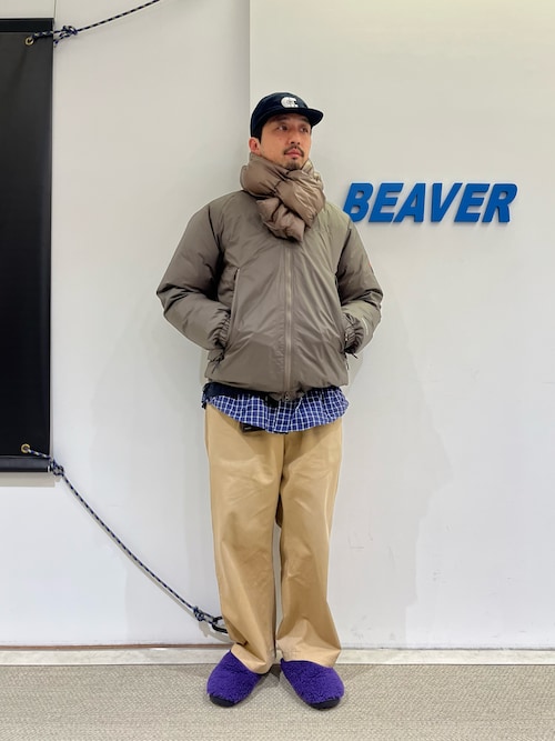 セール】NANGA×BEAVER/ナンガ×ビーバー NANGA HAPPY DOWN JACKET