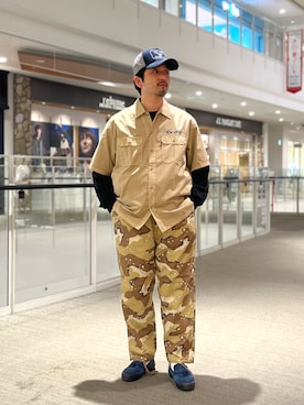 「アメカジスタイル」｜Funachangさん（メンズ・177cm）の春コーディネート