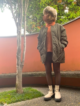 「Honeys（ハニーズ）のアイテム」を使った、nozomiさん（骨格ストレート・レディース・156cm）の秋コーディネート