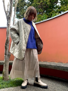 nozomiさん（レディース・156cm）の冬コーディネート