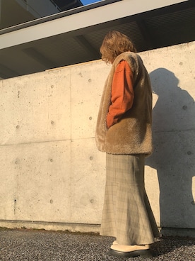「Honeys（ハニーズ）のアイテム」を使った、nozomiさん（骨格ストレート・レディース・156cm）の秋コーディネート