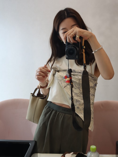 todayful Smooth Short Tops アイボリー TODAYFUL (トゥデイフル）Smooth Short Tops 即日発送 SALE