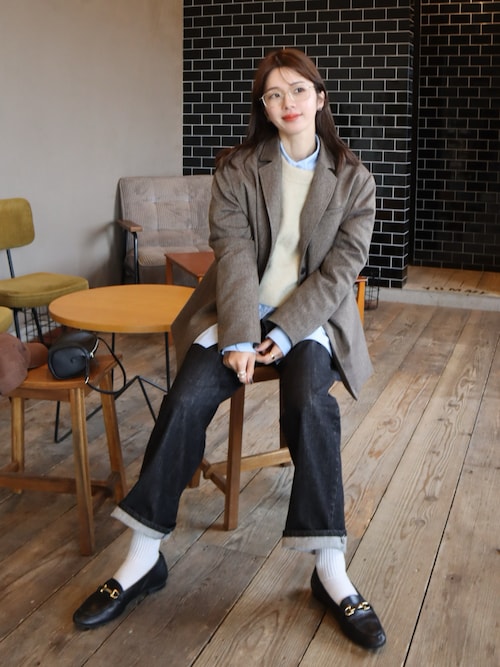 unfil アンフィル / royal baby alpaca fur cropped sweater ロイヤル