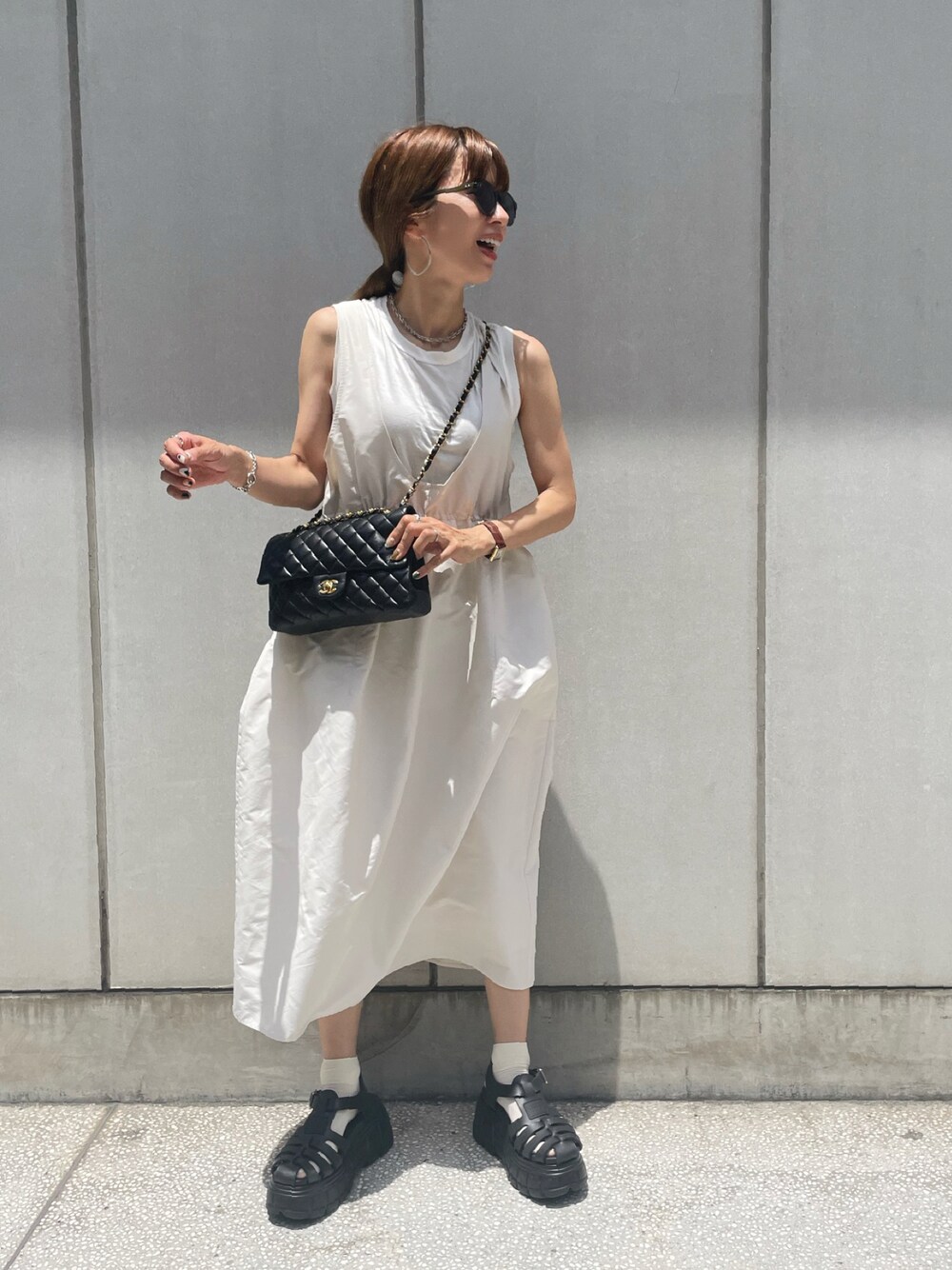 TODAYFUL バックタイタンクトップ　ブラック TODAYFUL（トゥデイフル）の「バックタイタンクトップ（タンク